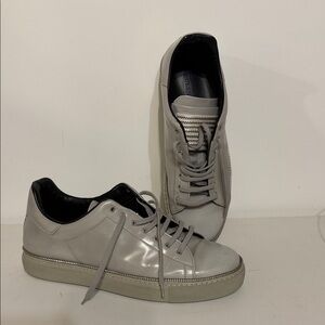 Alexander McQueen Men's Stylish Gray Sneakers